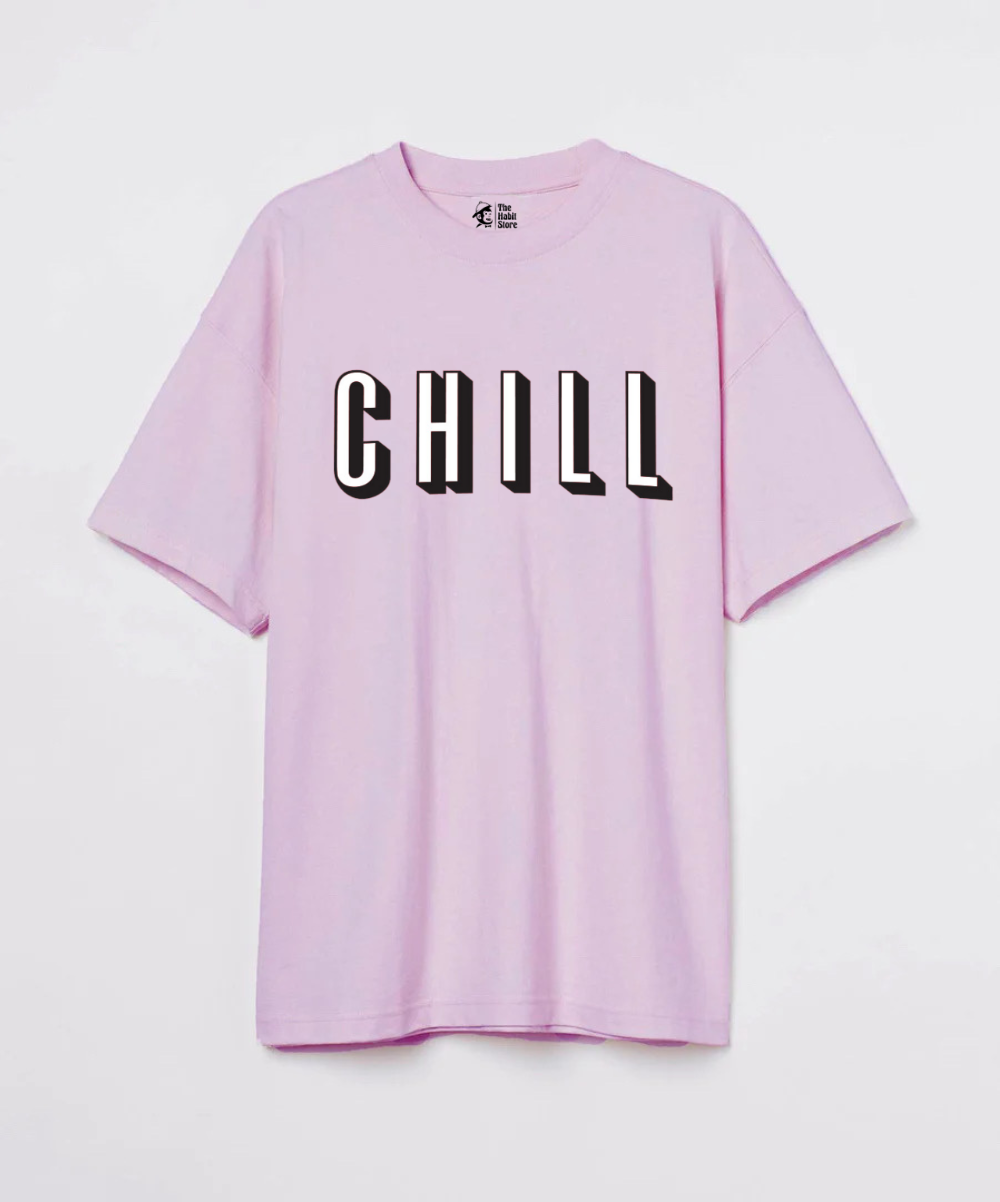 Chill 240 GSM Unisex Oversized T-shirt