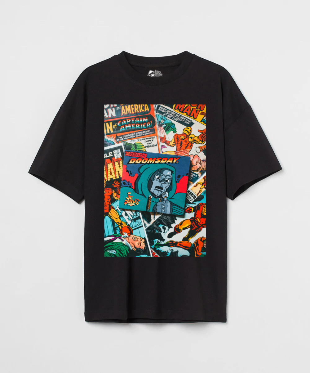 Operation: Doomsday 240 GSM Unisex Oversized T-shirt