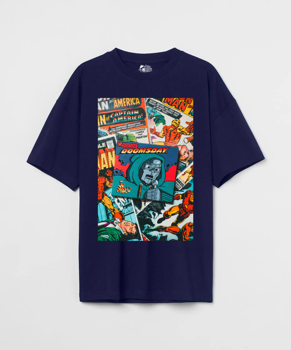 Operation: Doomsday 240 GSM Unisex Oversized T-shirt