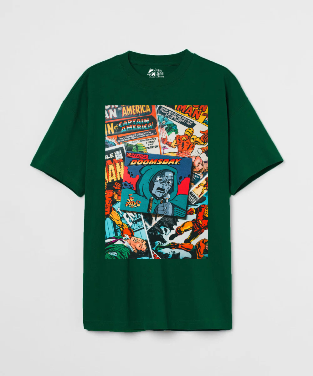 Operation: Doomsday 240 GSM Unisex Oversized T-shirt