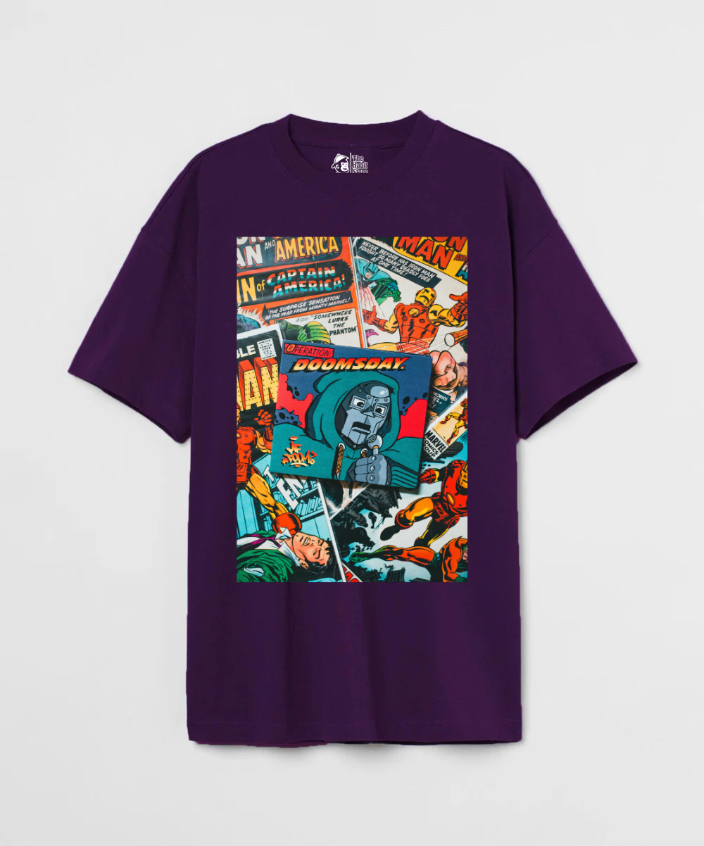 Operation: Doomsday 240 GSM Unisex Oversized T-shirt