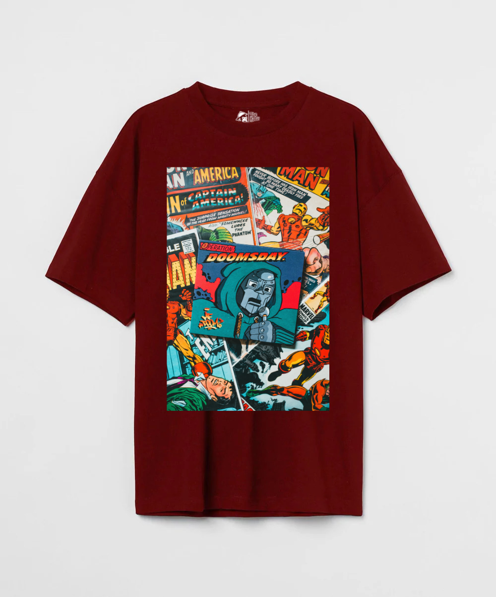 Operation: Doomsday 240 GSM Unisex Oversized T-shirt
