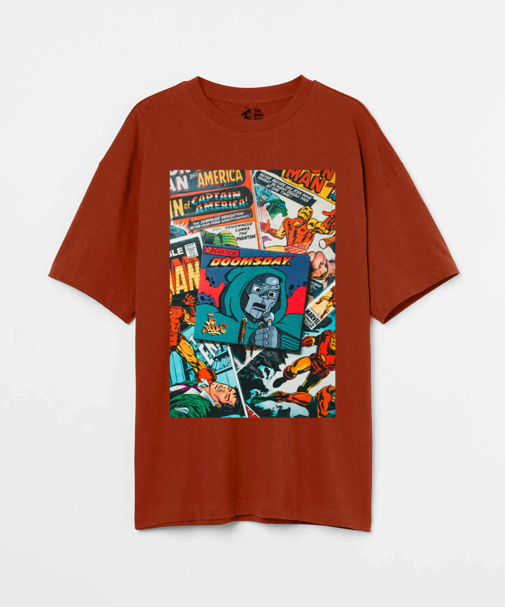 Operation: Doomsday 240 GSM Unisex Oversized T-shirt