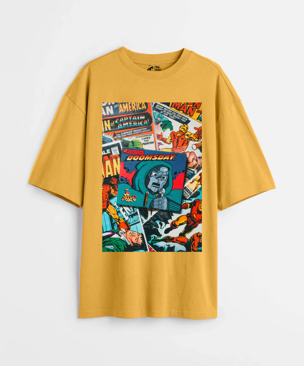 Operation: Doomsday 240 GSM Unisex Oversized T-shirt