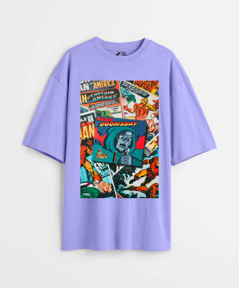Operation: Doomsday 240 GSM Unisex Oversized T-shirt