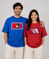 Spider-Man / Spider-Gwen – Couple Oversized Fit T-shirts (Set of 2)