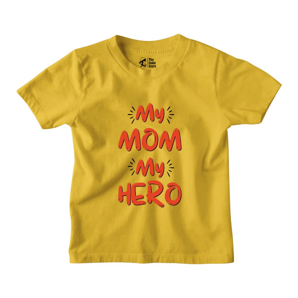 My Mom My Hero Kids' T-Shirts for Nonstop Smiles!