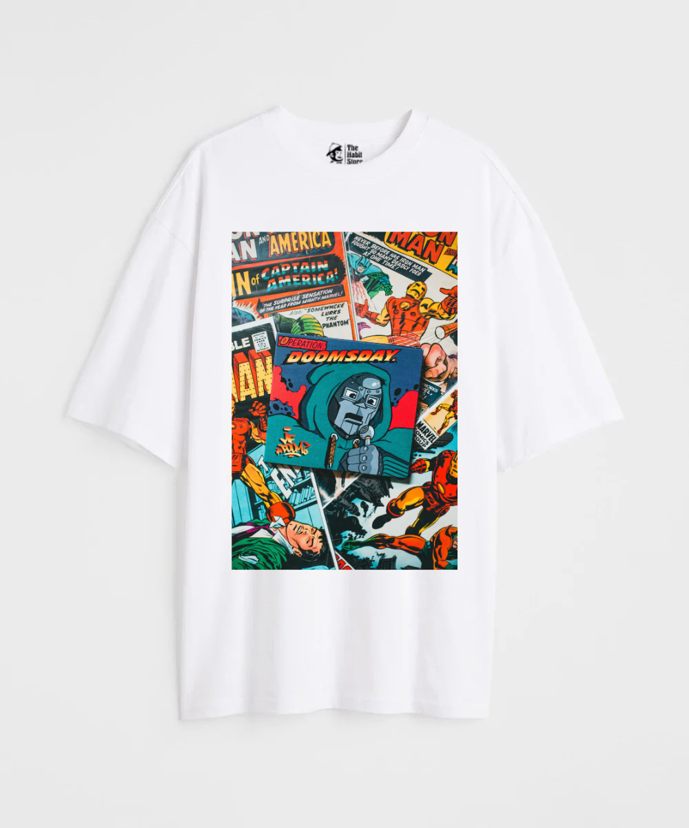 Operation: Doomsday 240 GSM Unisex Oversized T-shirt