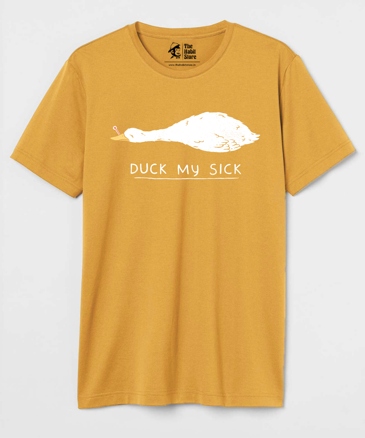 Duck My Sick Unisex Round Neck Half Sleeve T-shirt