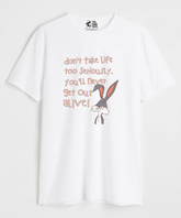 Don't take life seriously - Regular Fit T-Shirt - COS