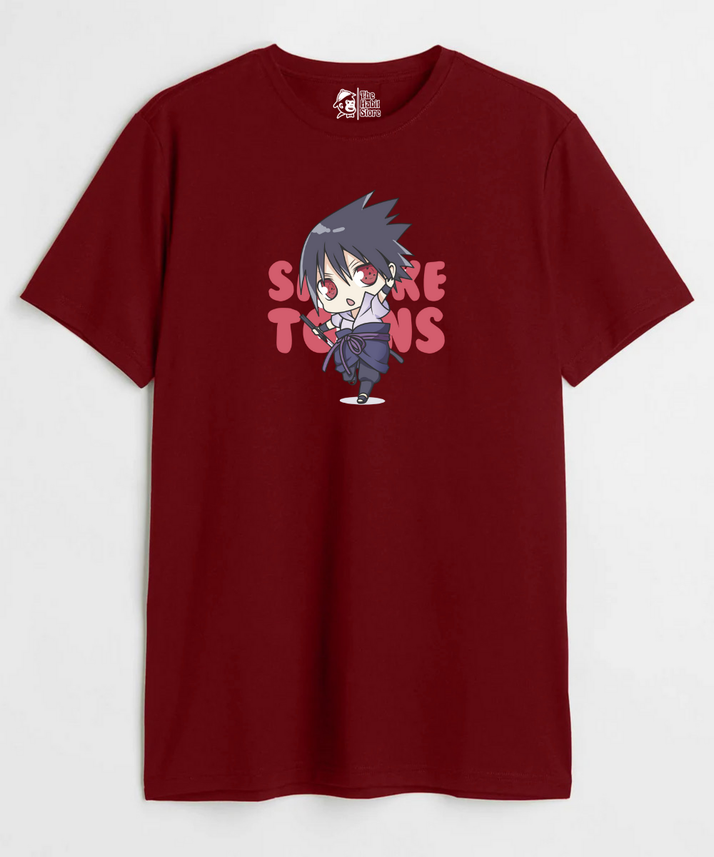 Sasuke Chibi – Naruto – Unisex Regular Fit T-shirt