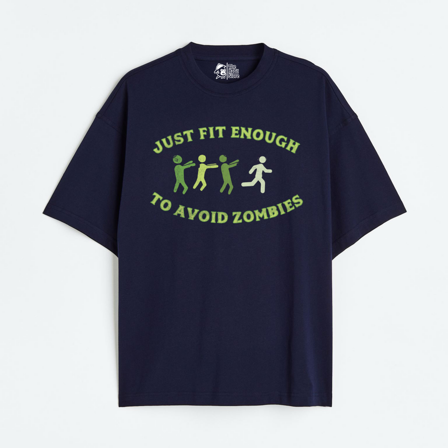 Optimal Fitness Lightweight 180 GSM Unisex Oversized T-shirt
