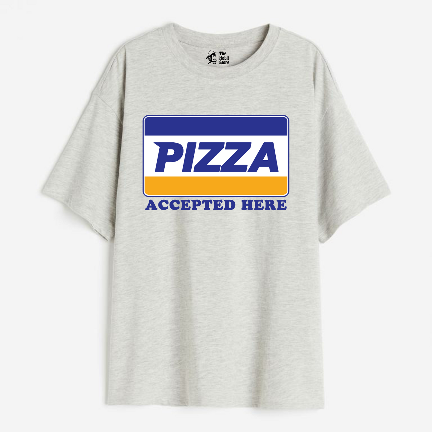 Payment By 🍕 Lightweight 180 GSM Unisex Oversized T-shirt