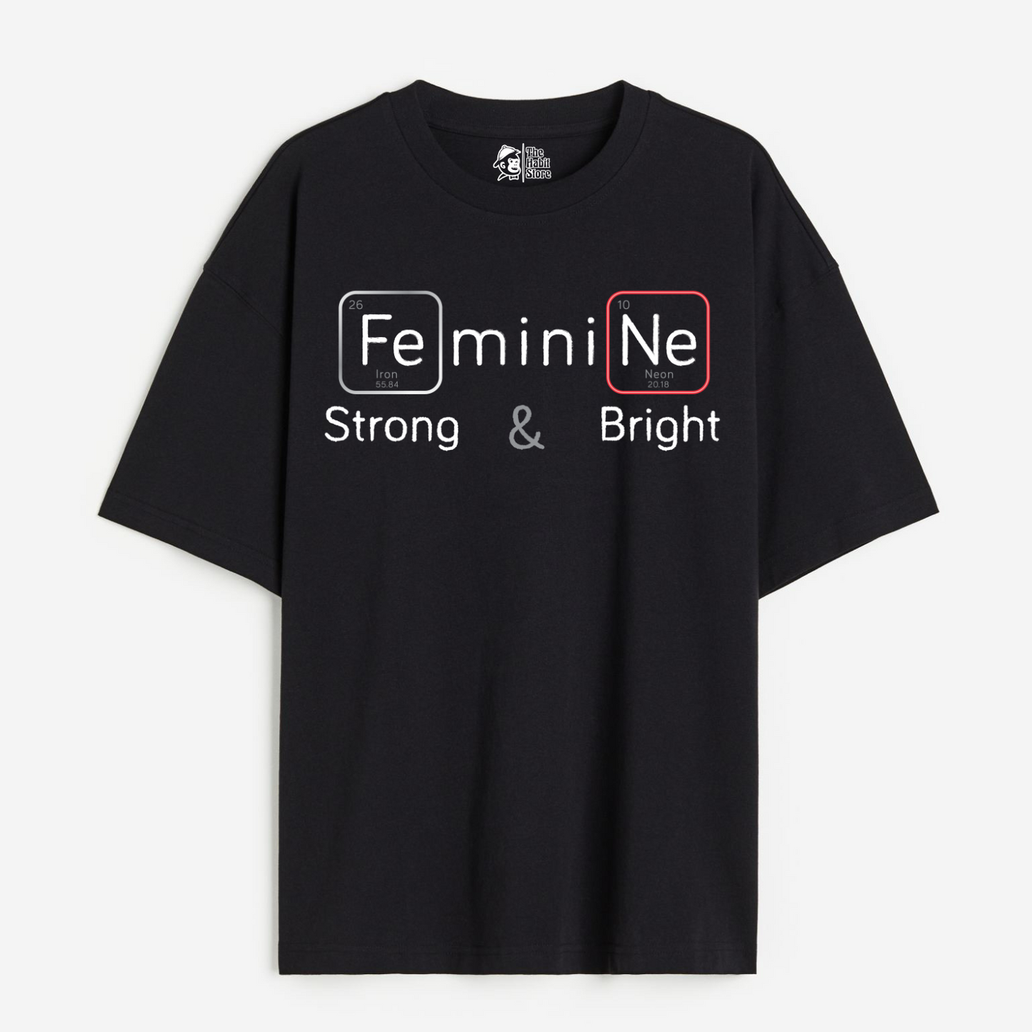 Strong & Bright 💪 & 🌞 Lightweight 180 GSM Unisex Oversized T-shirt