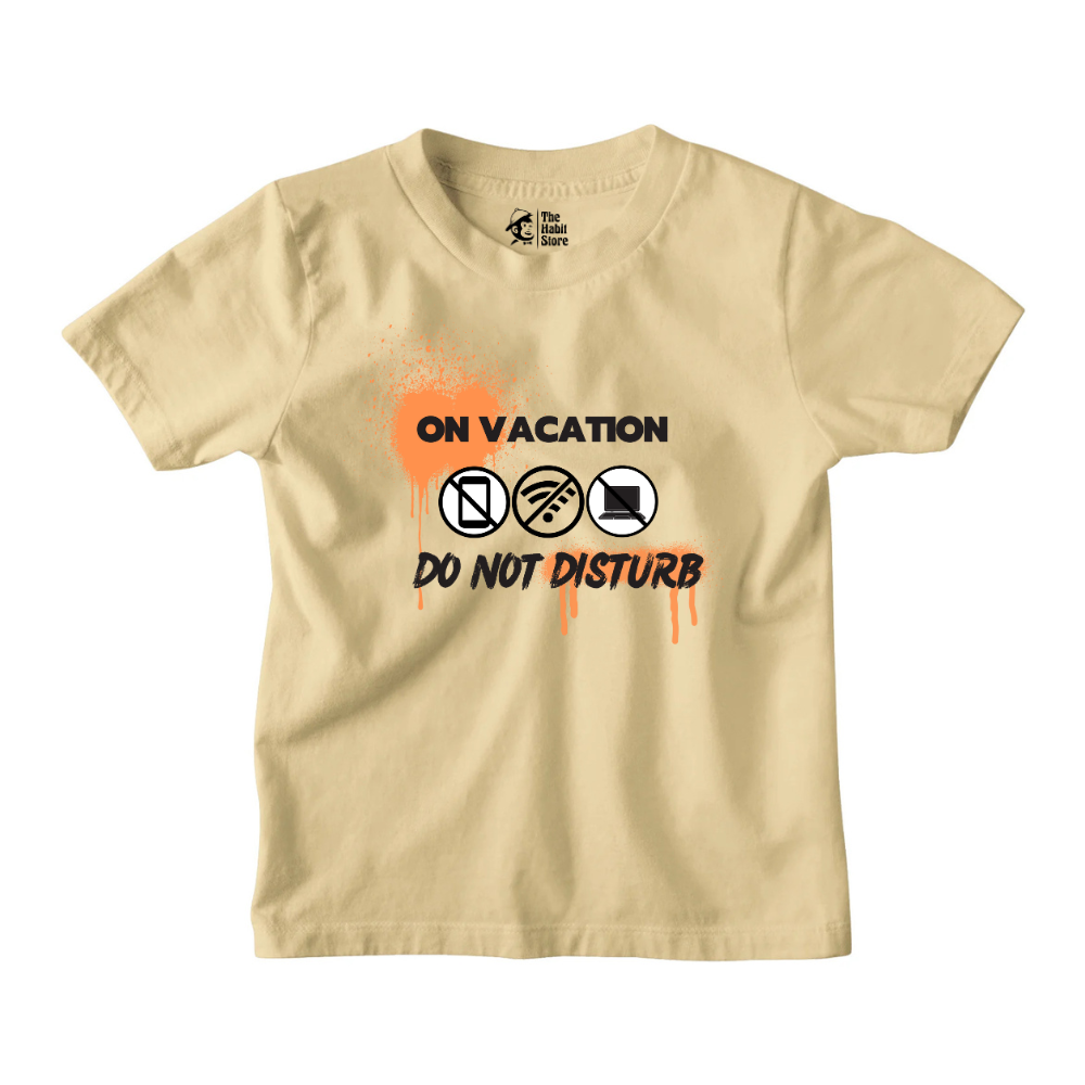 Do Not Disturb Kids' T-Shirts for Nonstop Smiles!
