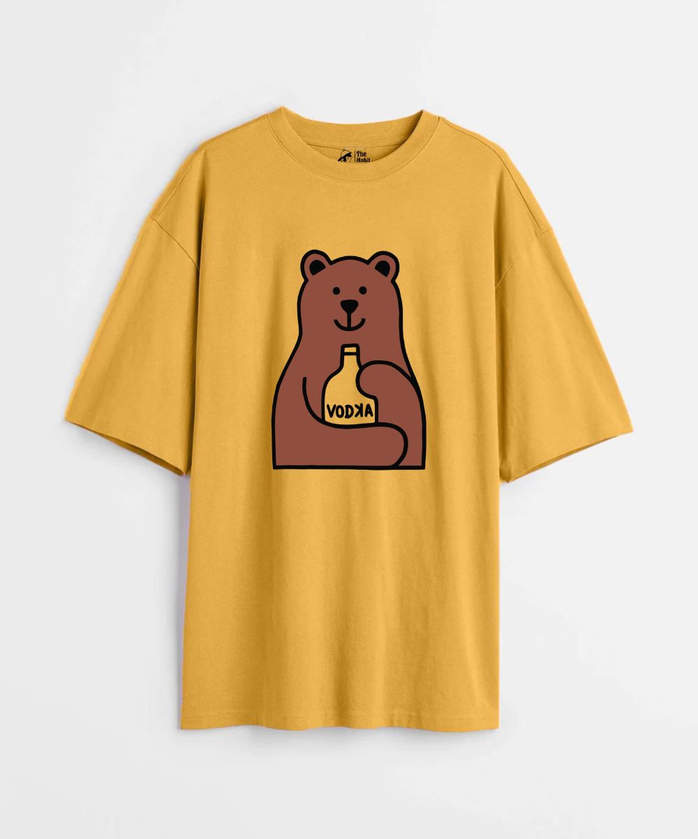 Vodka 240 GSM Unisex Oversized T-shirt