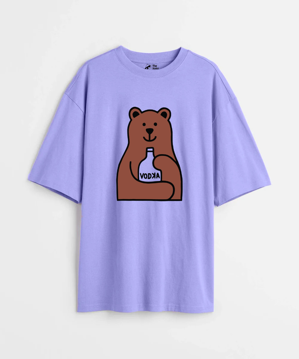 Vodka 240 GSM Unisex Oversized T-shirt
