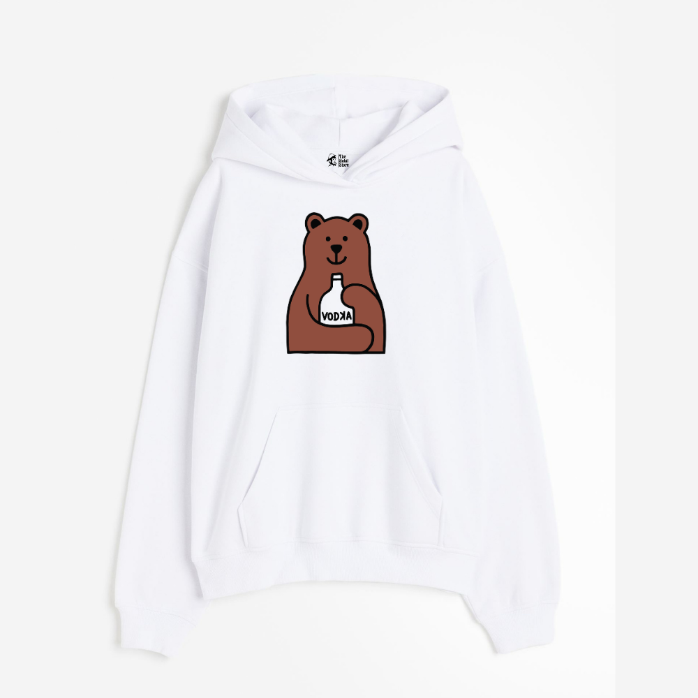 "Vodka - Oversized Winter Dreams: Premium 400 GSM Hoodies"