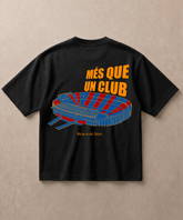 Barcelona — Més Que Un Club | Premium Football Oversized T-shirt