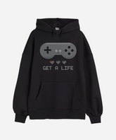 Get A Life - Oversized Winter Dreams: Premium 400 GSM Hoodies