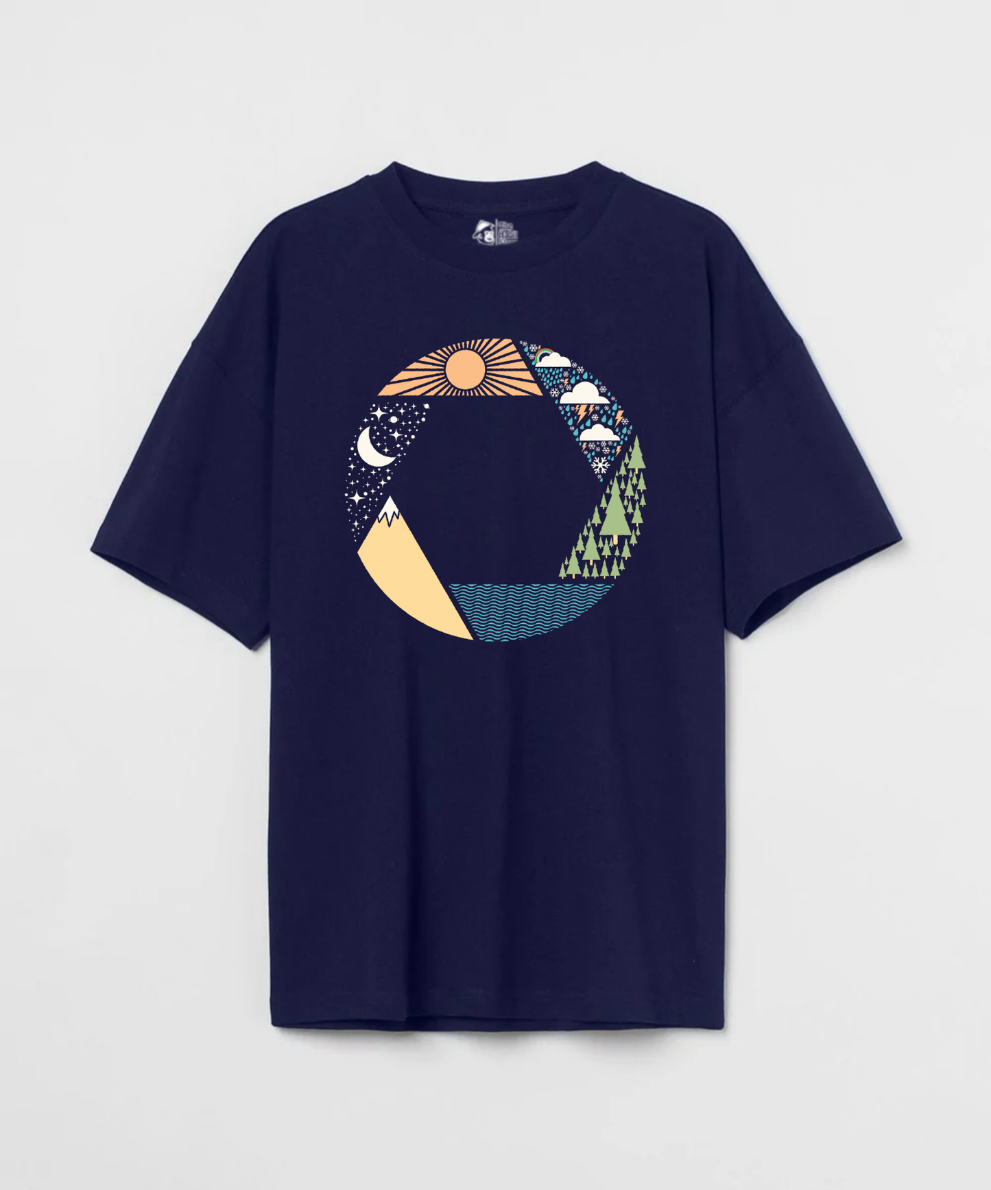Capture Nature 240 GSM Unisex Oversized T-shirt