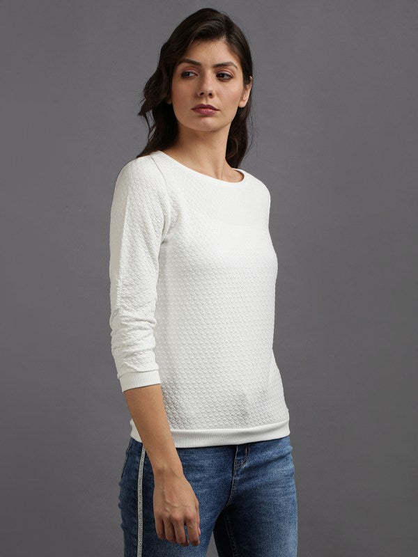 White Solid Top