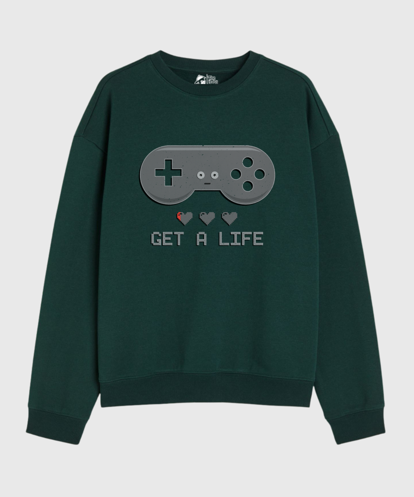 Get a Life - Cozy Delight: Winter Bliss Unisex Oversized Sweatshirt (400 GSM)