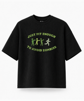 Optimal Fitness — Waffle Knit Boxy Oversized T-shirt