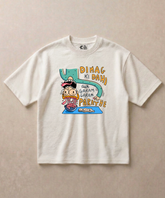 Dimaag Ki Dahi - Premium French Terry Oversized T-shirt