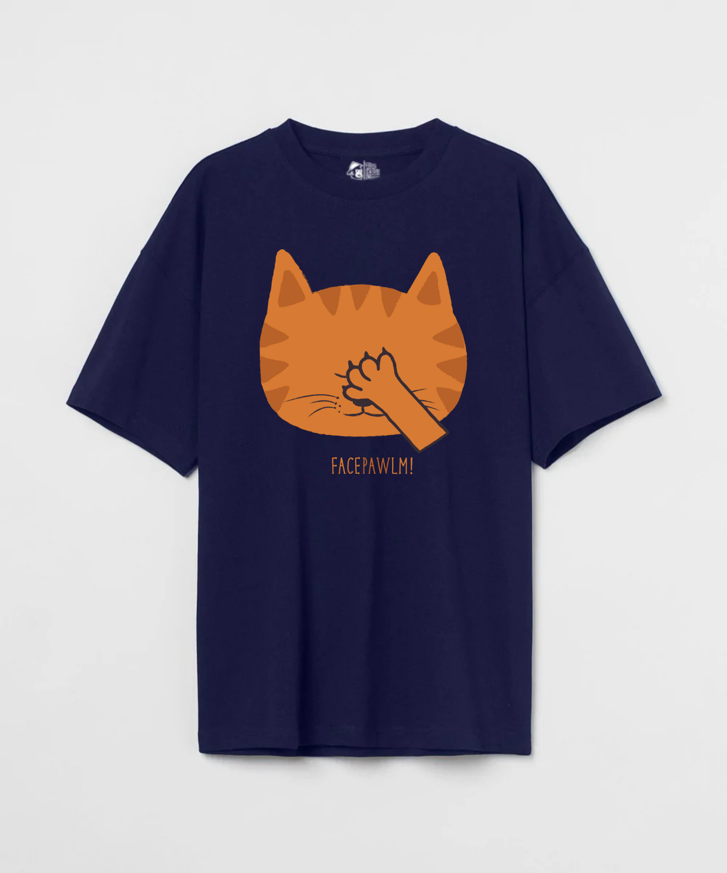 Facepawlm 240 GSM Unisex Oversized T-shirt