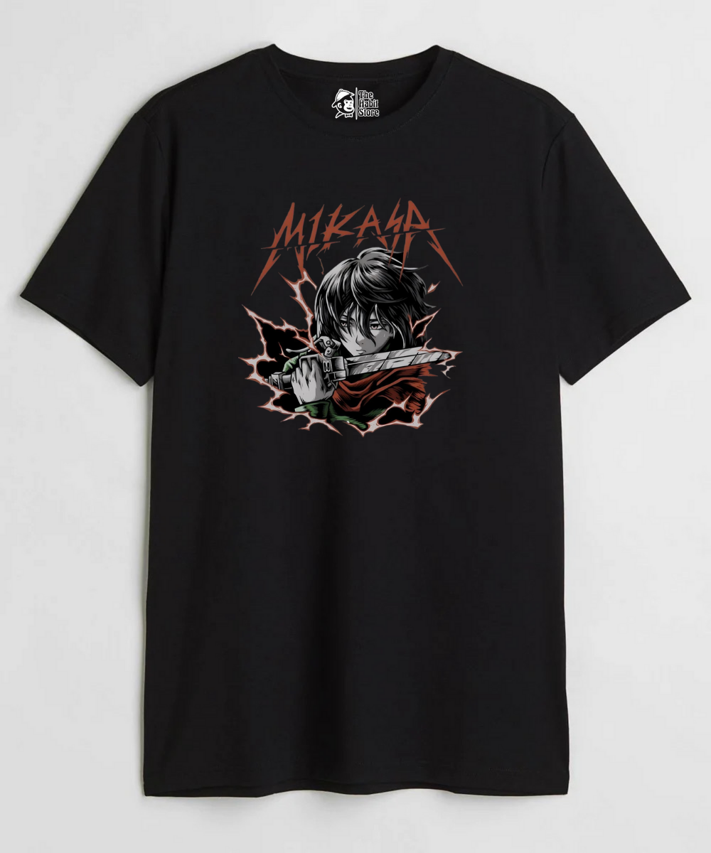 Mikasa Ackerman – Anime Paglu – Unisex Regular Fit T-shirt
