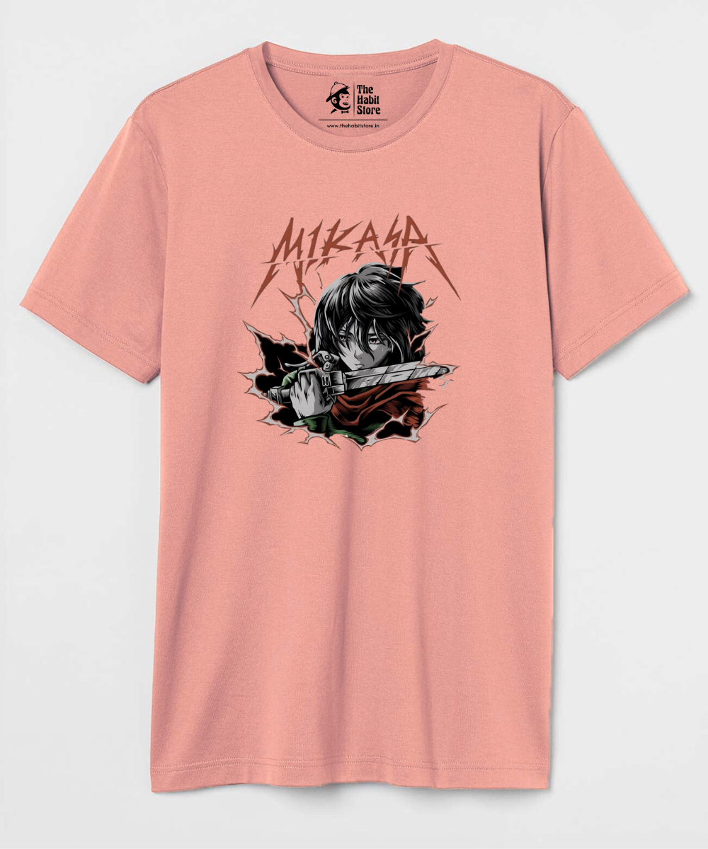 Mikasa Ackerman – Anime Paglu – Unisex Regular Fit T-shirt