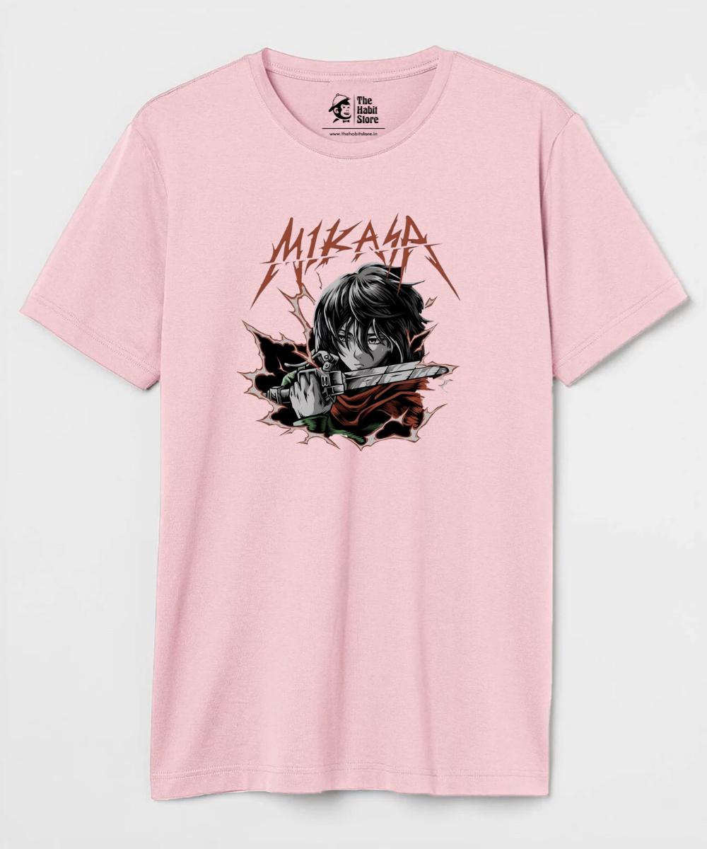 Mikasa Ackerman – Anime Paglu – Unisex Regular Fit T-shirt