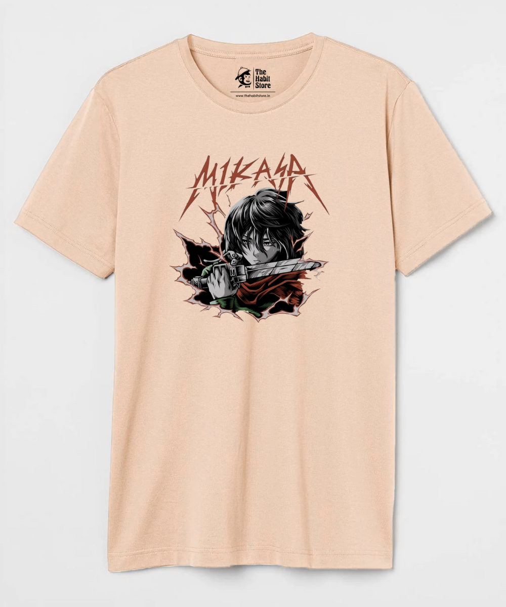 Mikasa Ackerman – Anime Paglu – Unisex Regular Fit T-shirt