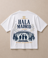 Hala Madrid — Premium Football French Terry Oversized T-shirt
