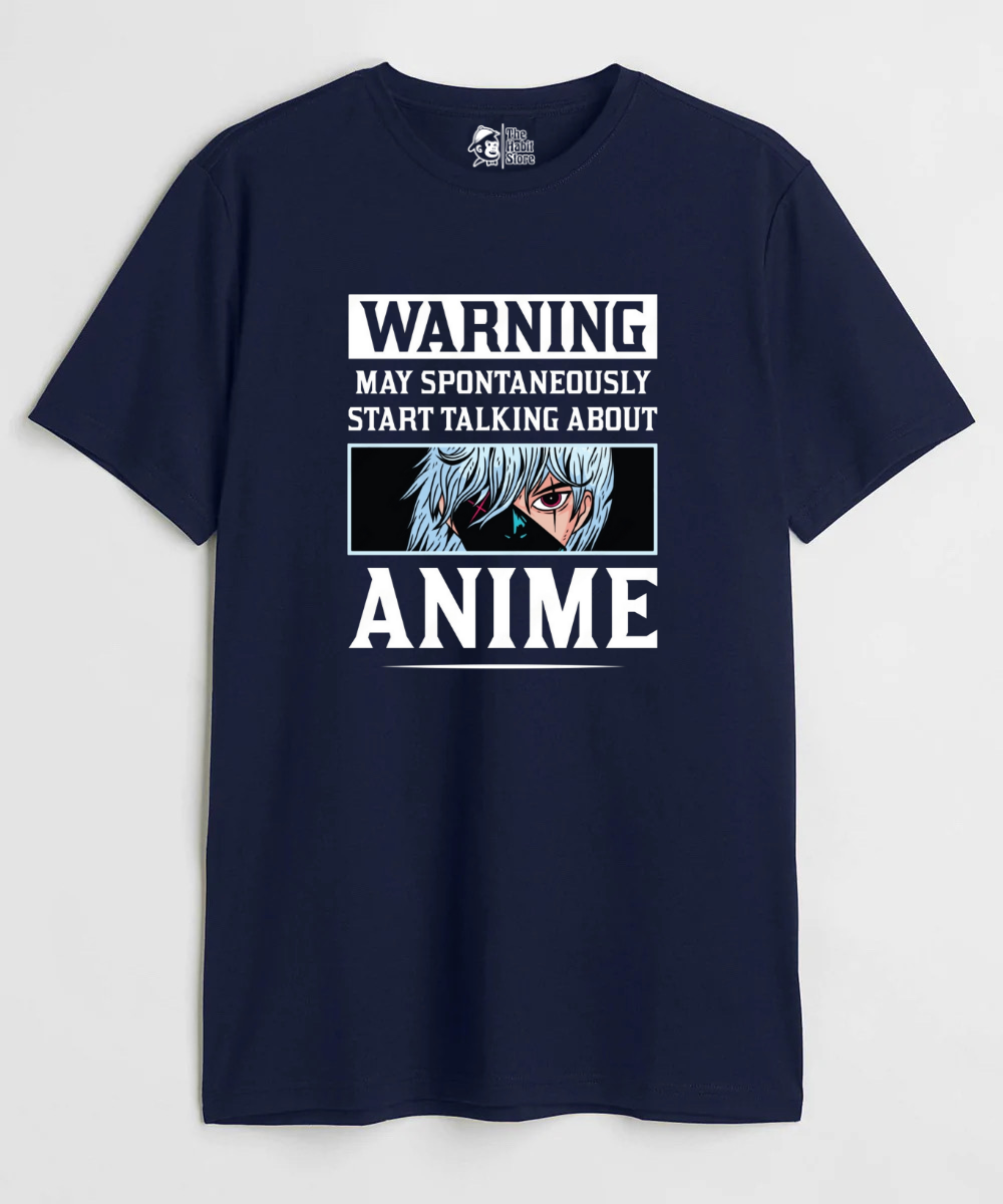 Warning - Anime Fan – Anime Paglu – Unisex Regular Fit T-shirt