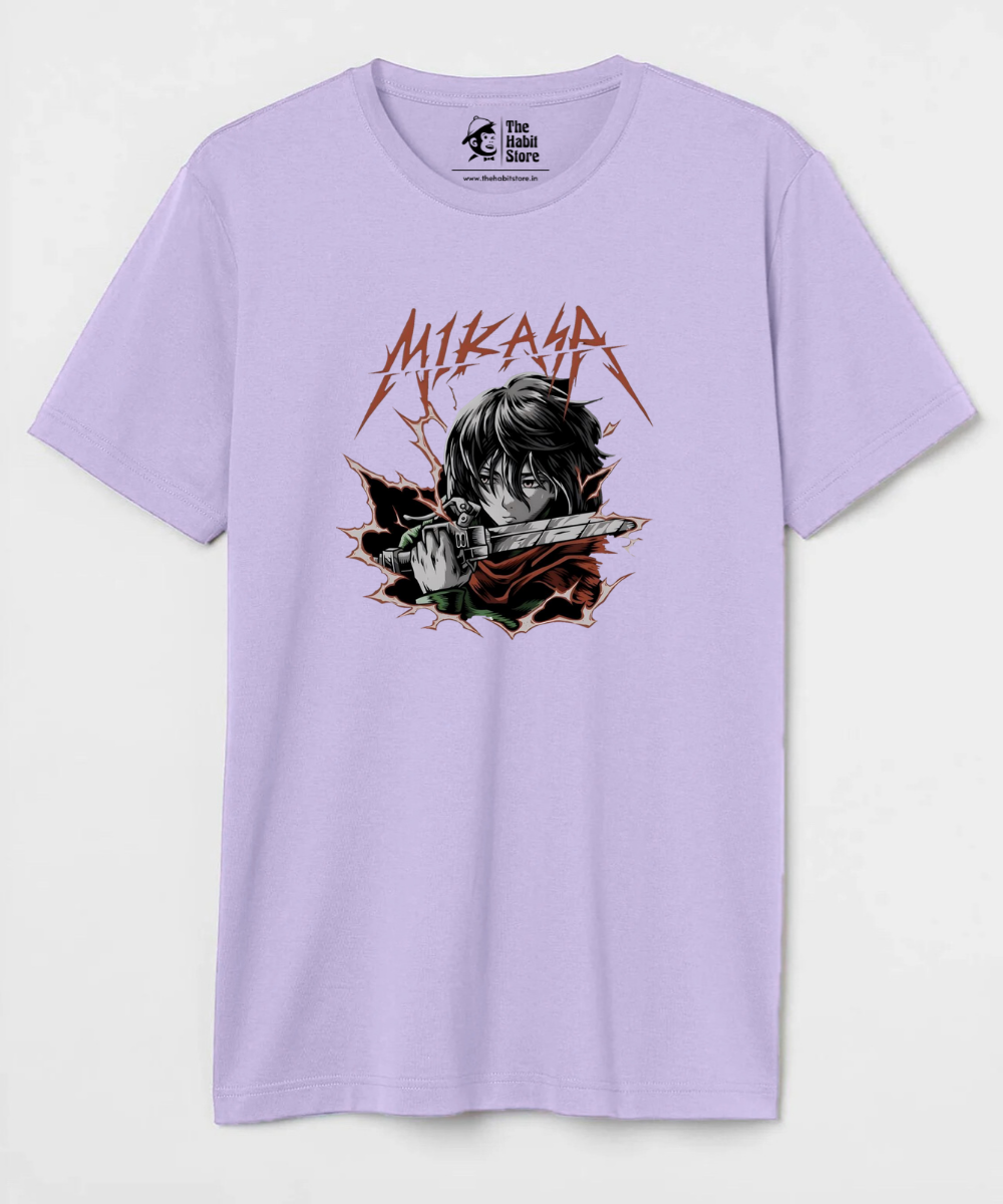 Mikasa Ackerman – Anime Paglu – Unisex Regular Fit T-shirt