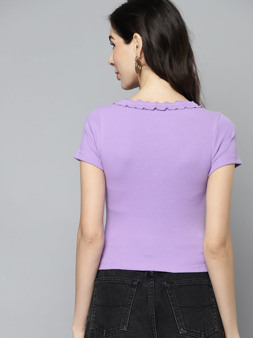 Women Scoop Neck Top