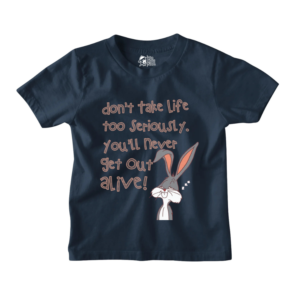 Don't Take Life Seriously Kids' T-Shirts for Nonstop Smiles!