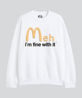 MehDonalds - Cozy Delight: Winter Bliss Unisex Oversized Sweatshirt (400 GSM)