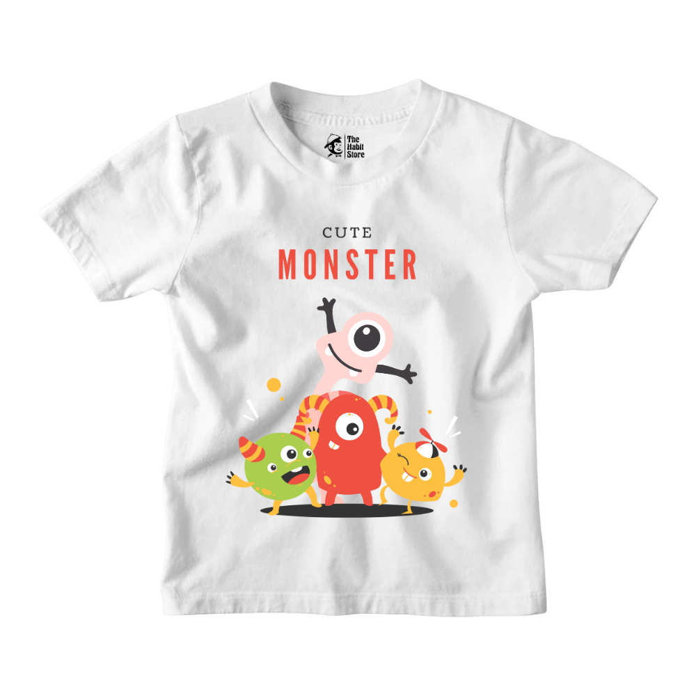 Cute Monster Kids' T-Shirts for Nonstop Smiles!