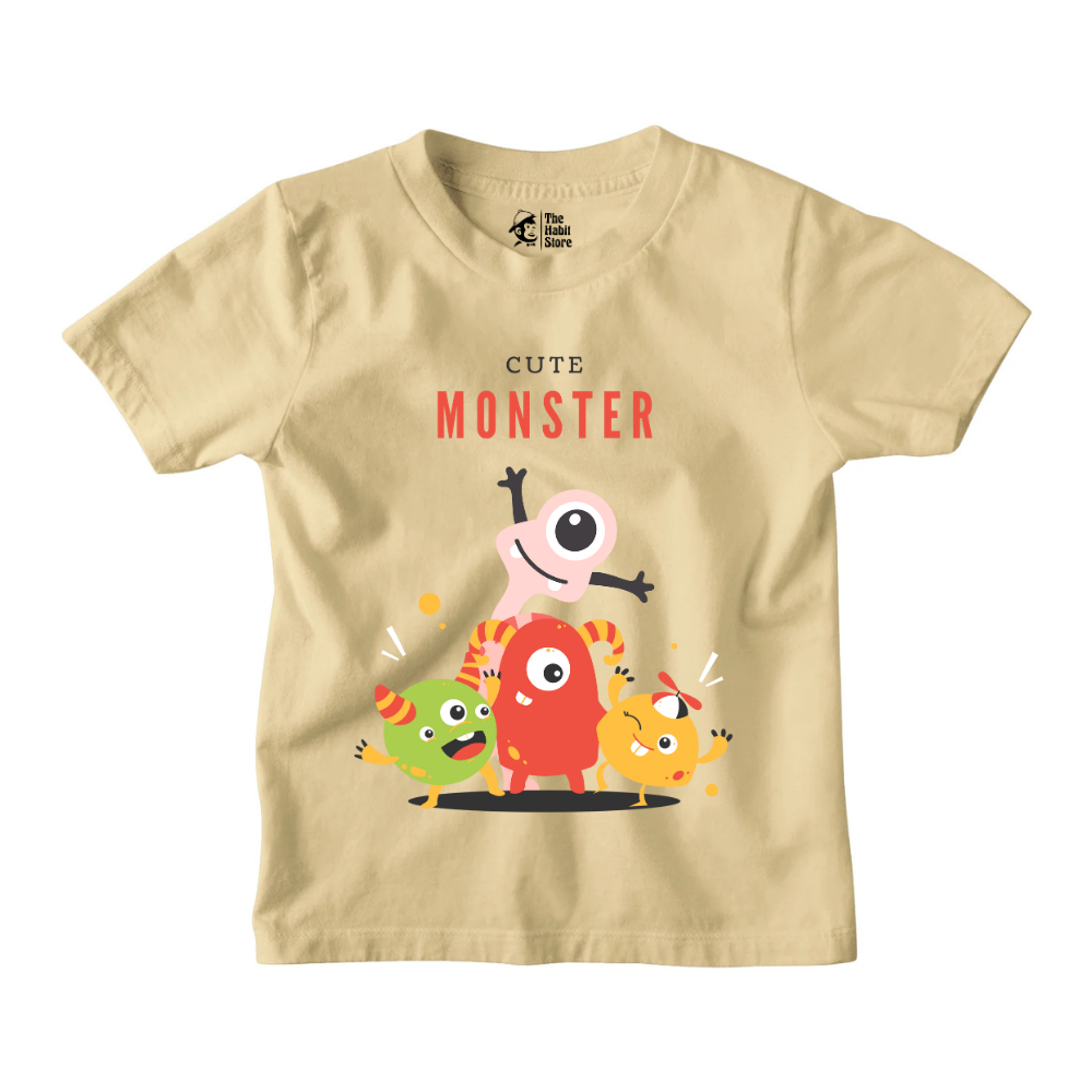 Cute Monster Kids' T-Shirts for Nonstop Smiles!