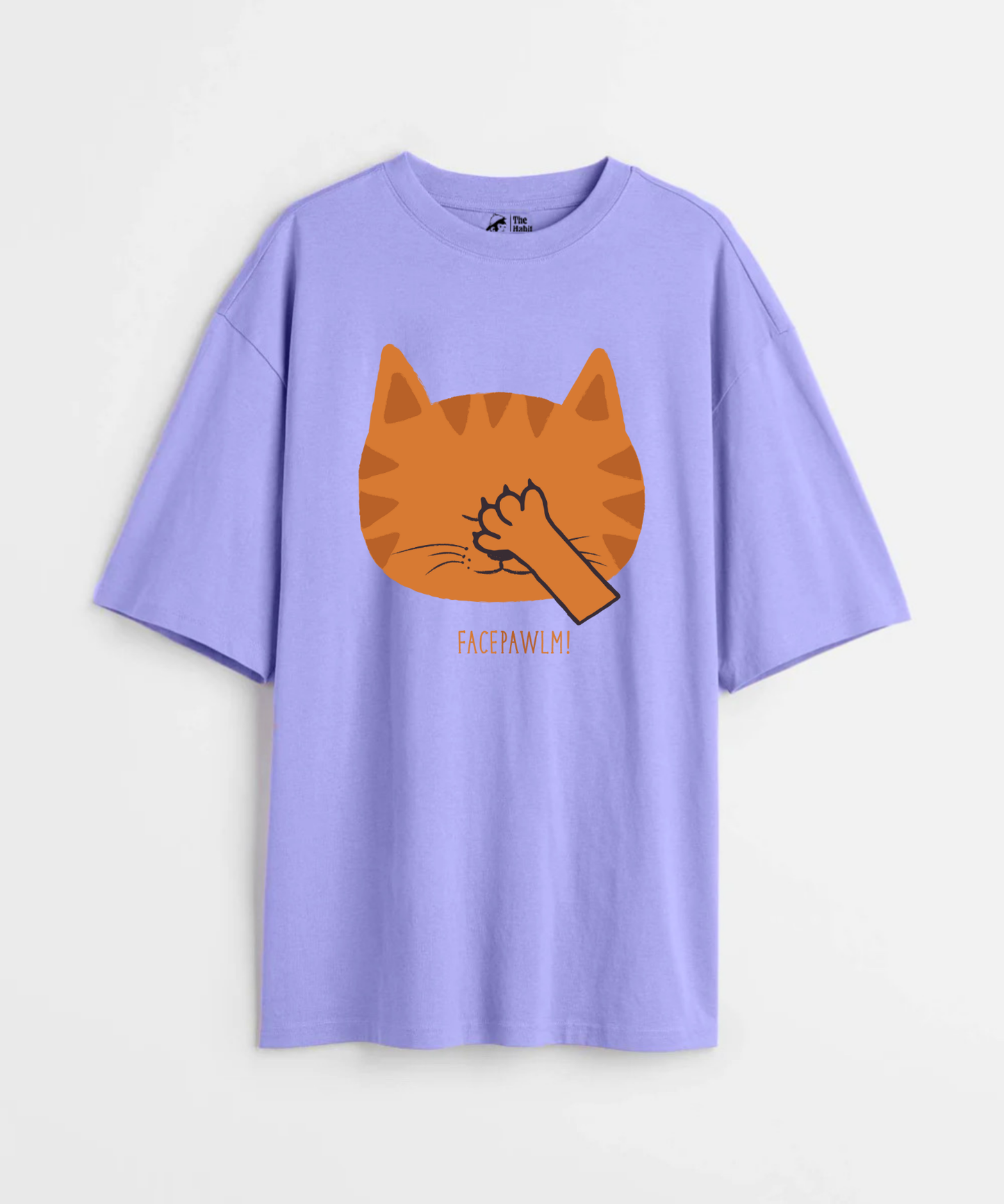 Facepawlm 240 GSM Unisex Oversized T-shirt