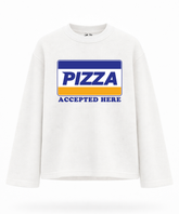 Payment By Pizza - Waffle Knit Oversized Full Sleeve