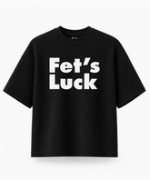 You Thought What? — Waffle Knit Boxy Oversized T-shirt