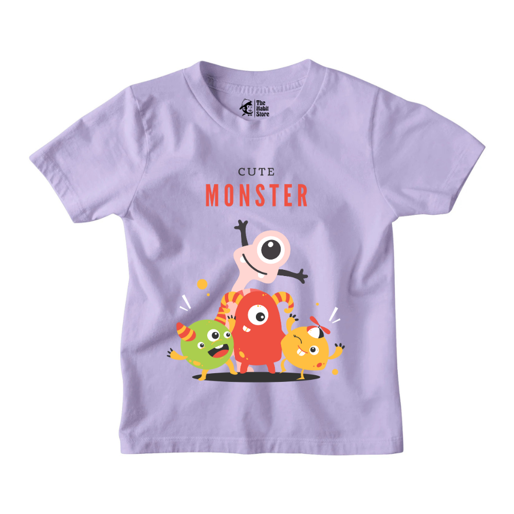 Cute Monster Kids' T-Shirts for Nonstop Smiles!