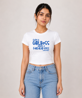 Sometimes? — Baby Tee Fitted Crop