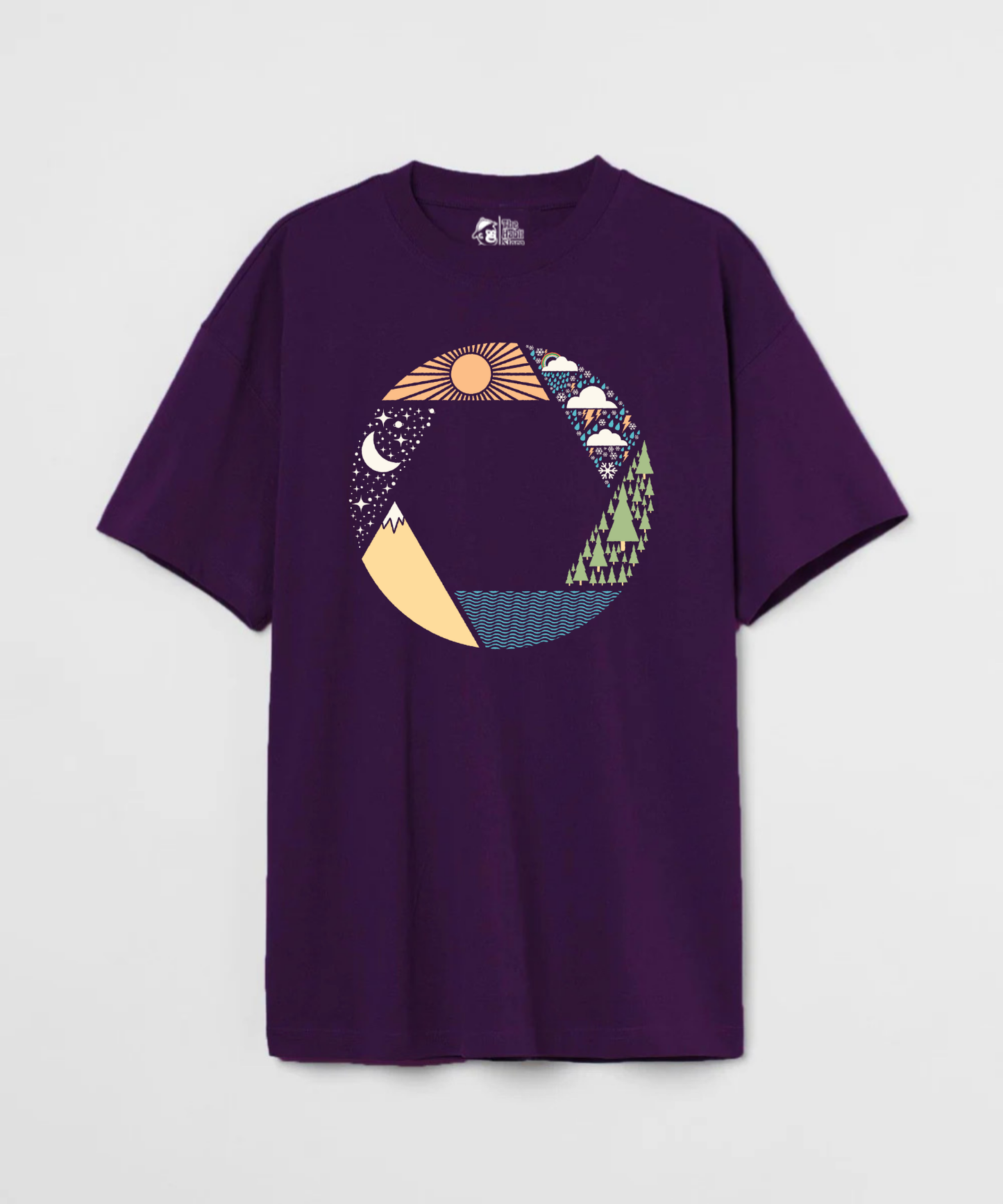 Capture Nature 240 GSM Unisex Oversized T-shirt