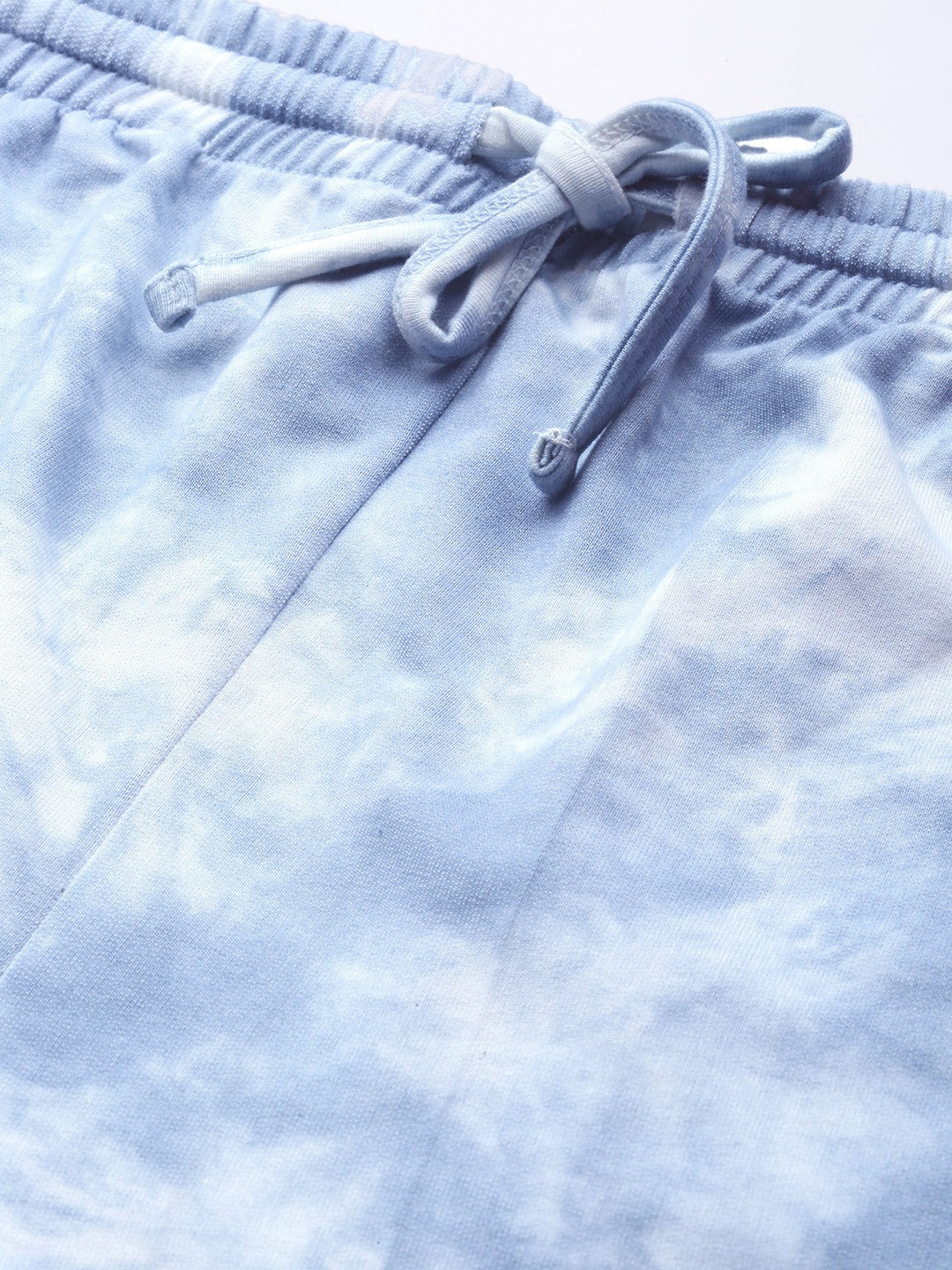 Women Blue Tie Die Joggers