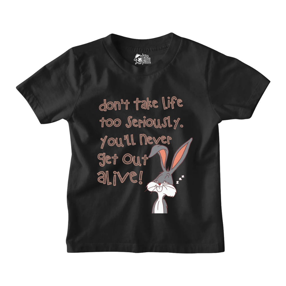 Don't Take Life Seriously Kids' T-Shirts for Nonstop Smiles!